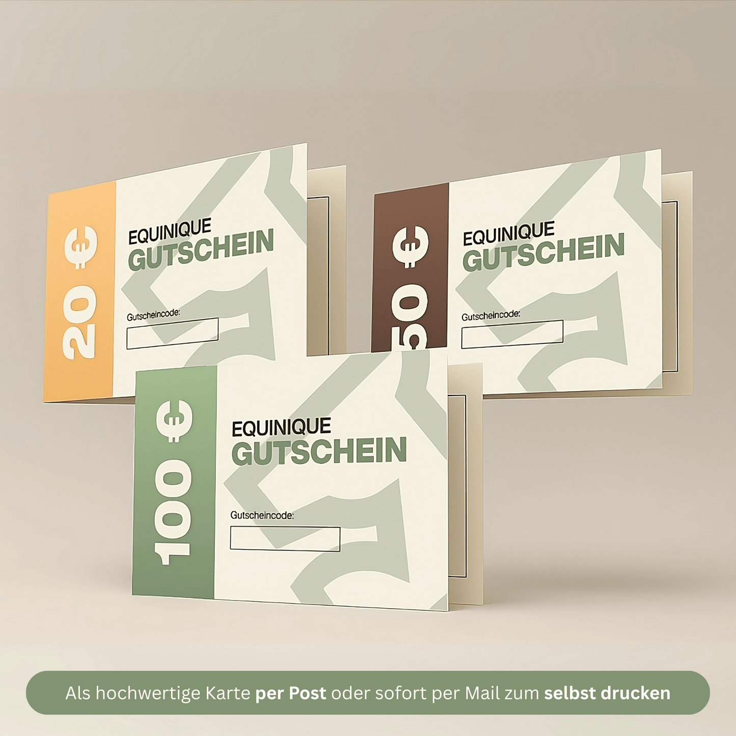 Der EQUINIQUE-Gutschein